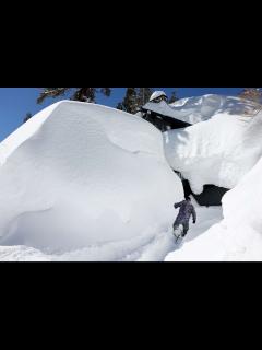 [x]Record snowfall buries California mountain town - ABC News