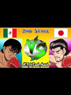 [x]アルフレド・ゴンザレス vs 伊達英二 【はじめの一歩：新訳アーケードモード 〜ミキストリ編・2nd Stage〜】 Alfredo ...