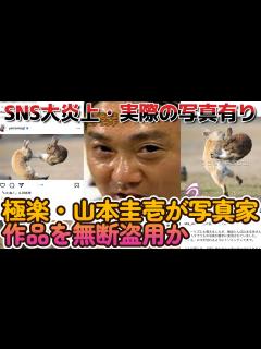 [x]山本圭壱が写真家の作品を無断盗用か！？SNS大荒れの実際の写真がこれだ！！ - YouTube