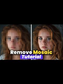 [x]How to Remove Mosaic from Photo? Step by Step Tutorial (2024) - YouTube