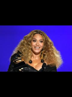 [x]Beyoncé breaks record for most Grammy wins by a female artist or any singer