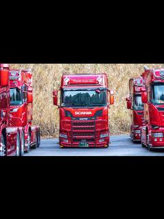 [x]最強トラック スカニア大集合！ 日本でこの光景が観れるとは… 大型トラック SCANIA - YouTube