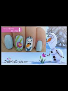 [x]アナと雪の女王！感動ネイル集！スライドショー！ディズニーアニメ disney nail - YouTube