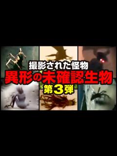 [x]撮影された怪物 異形の未確認生物 第3弾 - YouTube