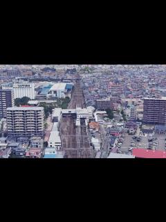 [x]名取駅 》🌏 1分間で空から観光 ️ 🇯🇵 宮城県 JAPAN - YouTube