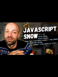 [x]How to make a JavaScript Snow animation in minutes - YouTube
