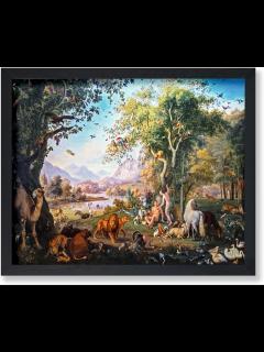 [x]Amazon.co.jp: ポスター マスター アダムとイブ in the Garden of Eden ポスター - エデンの園 絵画 ...