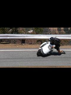 [x]Scooter Crashes Into Guardrail on Mulholland - YouTube