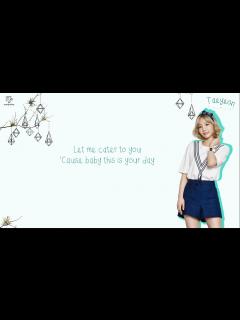 [x]TaeTiSeo (TTS) 태티서 - Cater To You / Cater 2 U Color-Coded-English ...