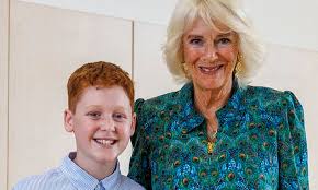 Queen Camilla left 'very touched' by 11-year-old boy's poem for ...