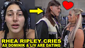 Rhea Ripley Cries As Dominik Mysterio & Liv Morgan Are Dating New WWE  Couple Debuts on RAW